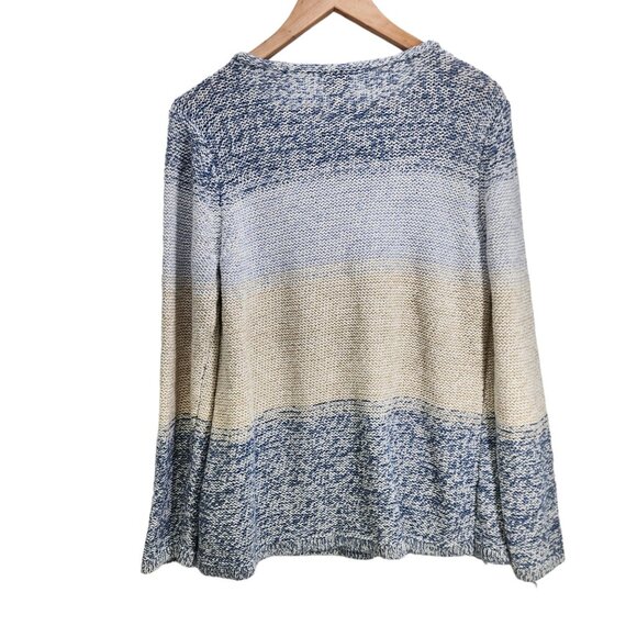 Chico's Space-Dye Jewel‎ Pullover Sweater Women's Size L - Picture 4 of 9